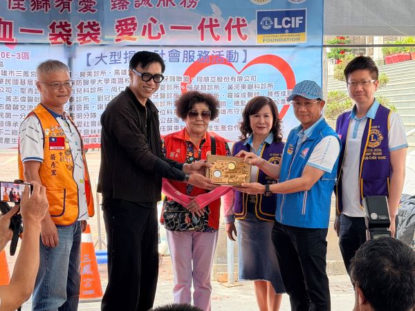 三鳳宮與獅子會推公益捐血　宗教與社團攜手讓熱血流動1